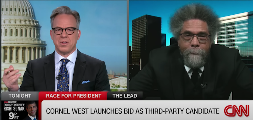 Green Party Run for Dr. Cornel West