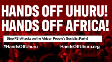 Hands off Uhuru logo