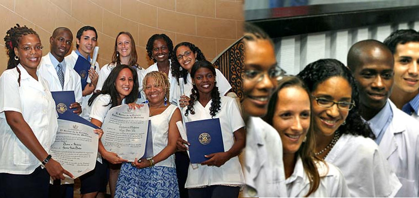 Cuba educates medical students including those from the US for free