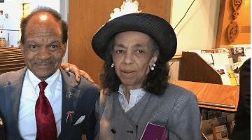 Walter Fauntroy and wife, 2017