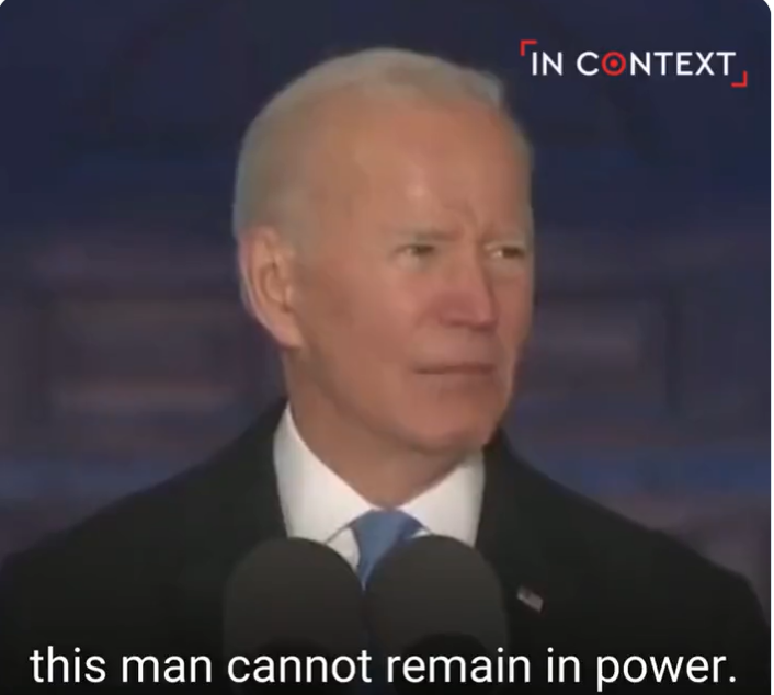 Biden Means What He Says