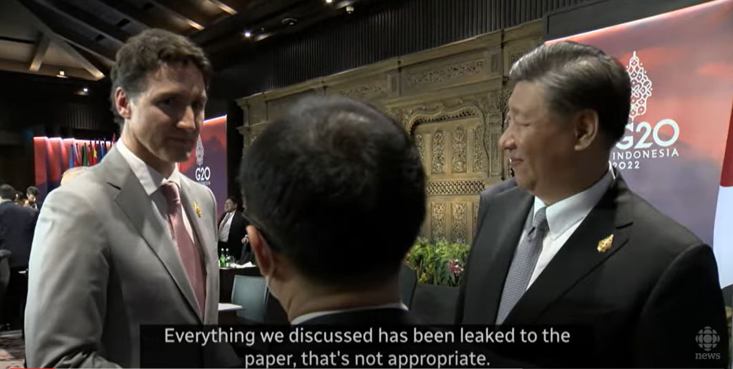 Xi Jinping, Justin Trudeau and White Supremacist Ideology