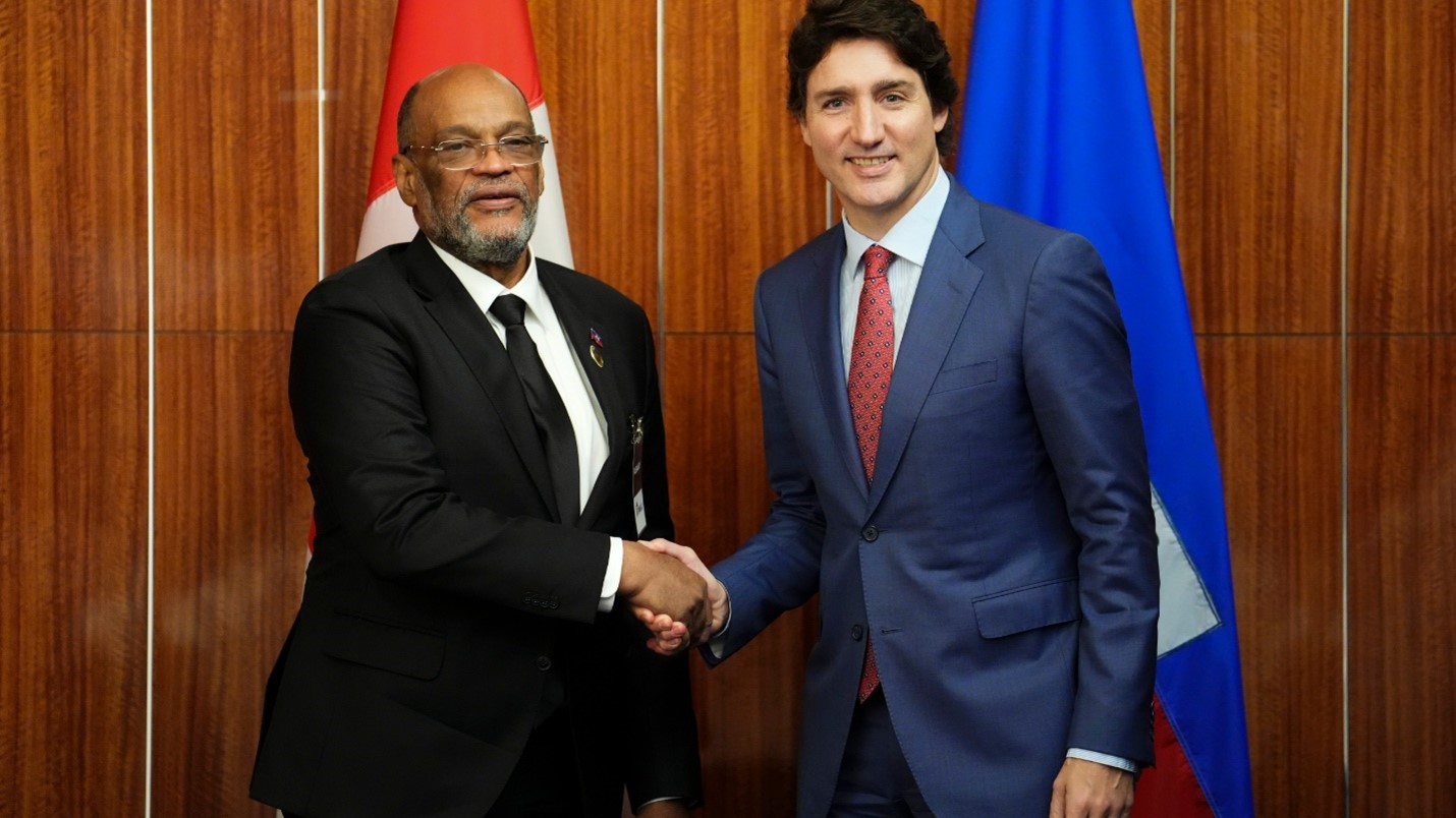 Canada to Send Navy Ships to Haiti, Trudeau Announces at CARICOM Summit
