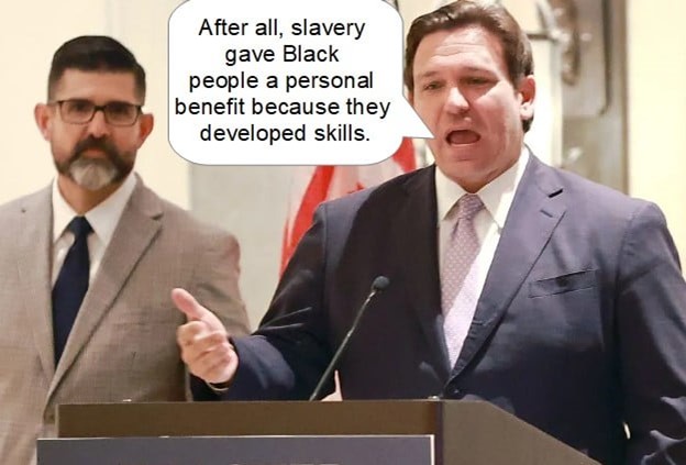 Upside of slavery according to Governor Woke Smoke?