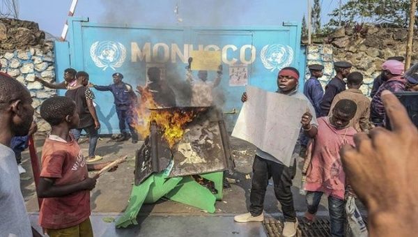 Protesters Demonstrating Against UN Occupation Are Killed by Police in the Congo