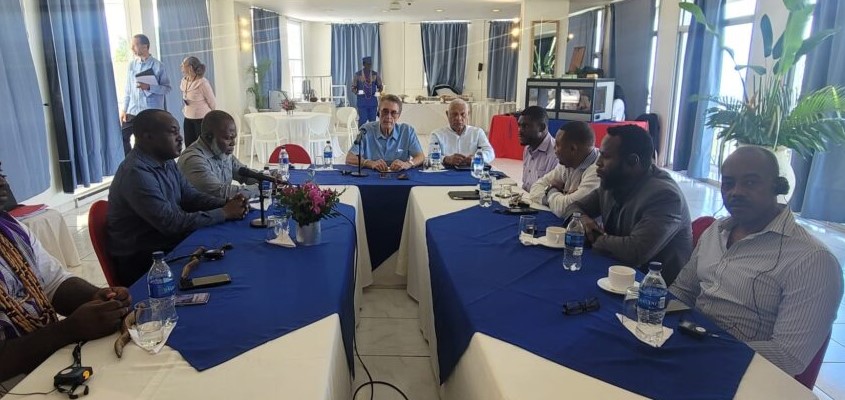 Image of Haitian-Caricom talks 