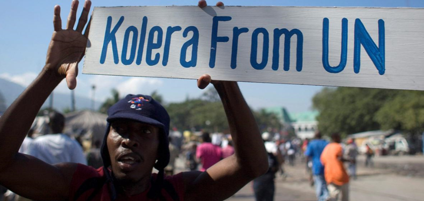 Thousands protest in Haiti as UN discusses troop request