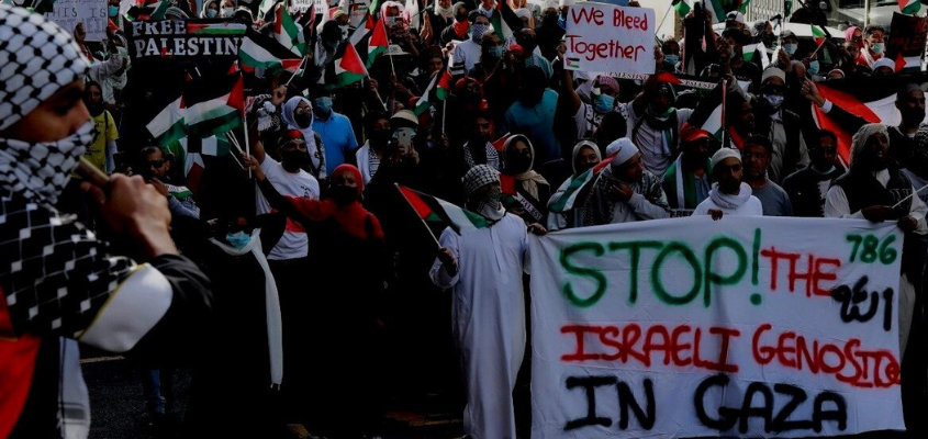 Protest against Israeli genocide on Palestine