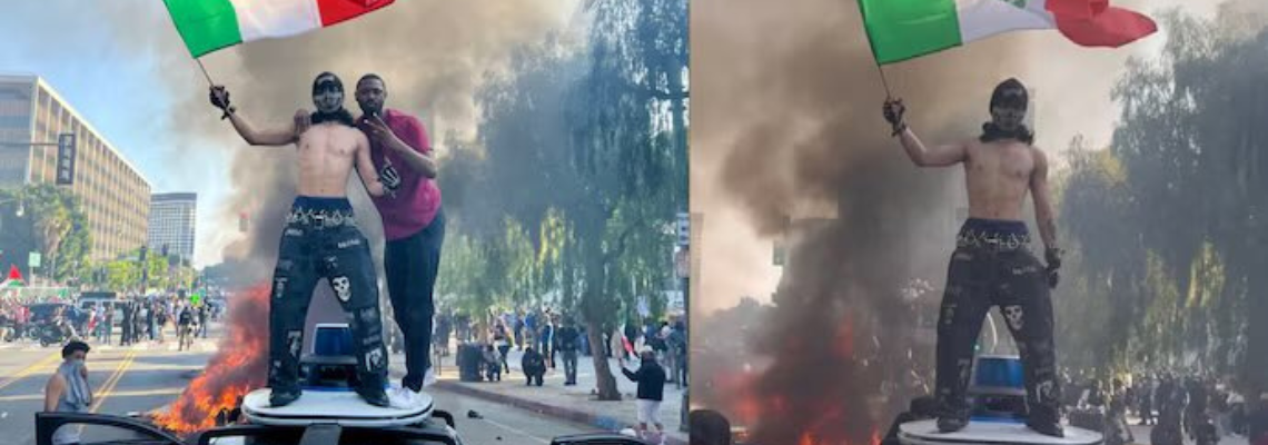 LA Immigration Anti-ICE protest