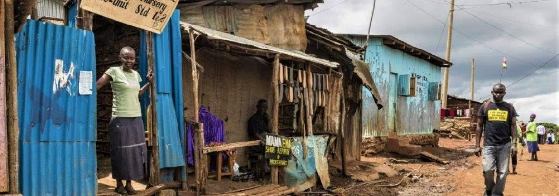Kibera, Kenya slum