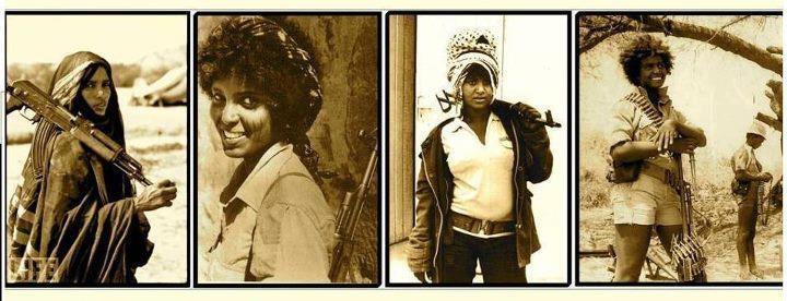 Eritrean women soldiers