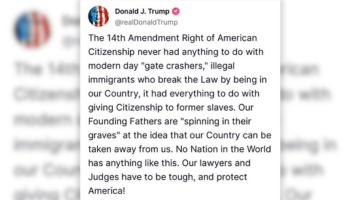 Donald trump post on Truth Social