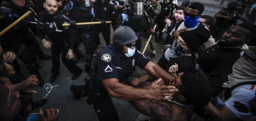 Riot police
