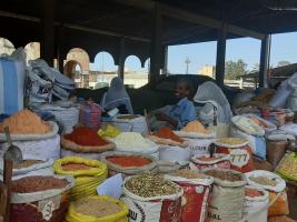 The heart of Asmara and other Eritrean towns are their centrally located grain, vegetable, and fruit markets. Establishing national food security is the primary national development goal.