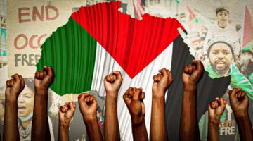 BDS South Africa staged a Palestine solidarity protest in the Limpopo province