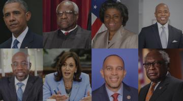 Collage of Black politicians 