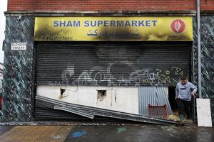 Burned Muslim owned business
