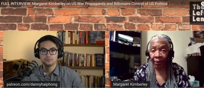 Margaret Kimberley and Danny Haiphong on US War Propaganda and Billionaire Control of US Politics